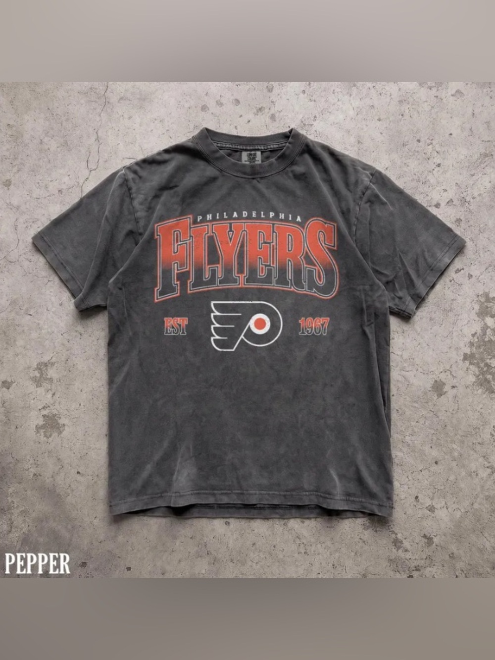 Philadelphia Flyers Vintage 90s Graphic Comfort Color Shirt, Game Day Sports Tee
